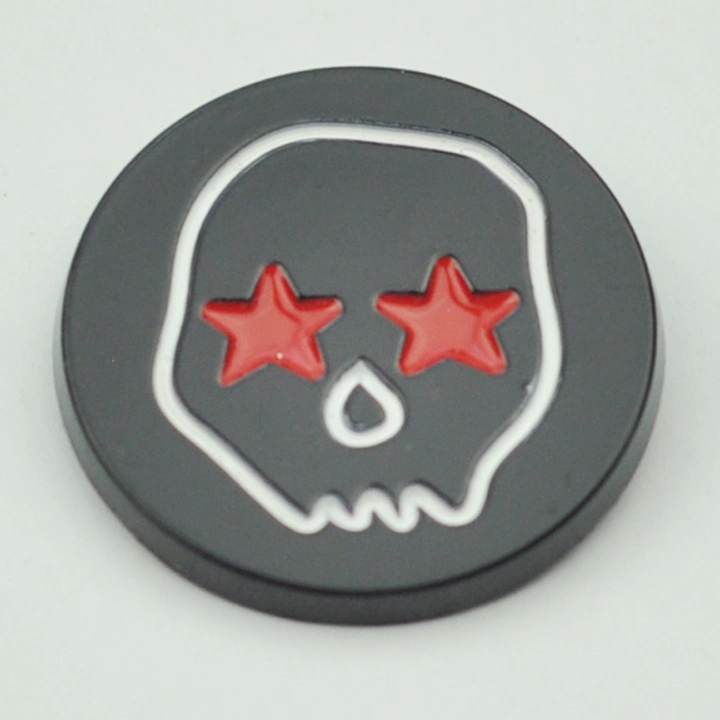 Fashion Skull Punk Style Alloy Brooch for Men