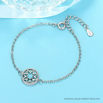 Bracelets Belles Étoiles en Argent Sterling 925 pour Femme